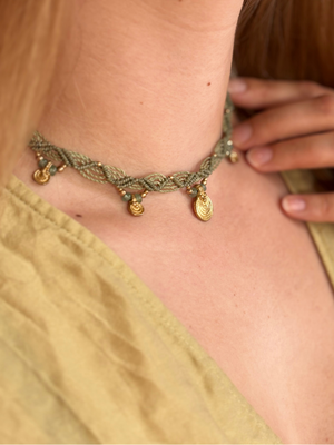 2in1 Choker Halskette Cecilia