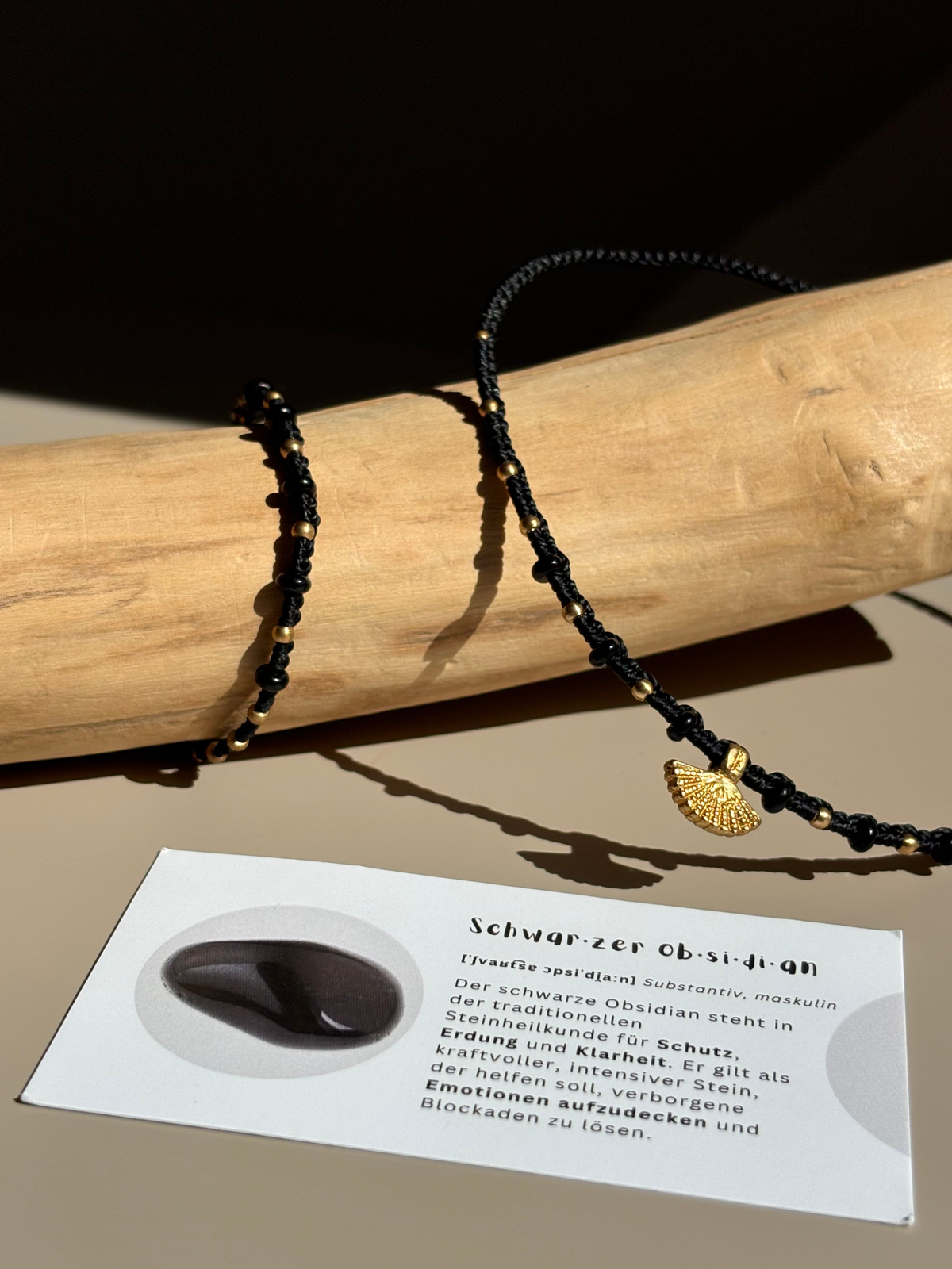Makramee Kette und Armband aus dem Bundle Mary